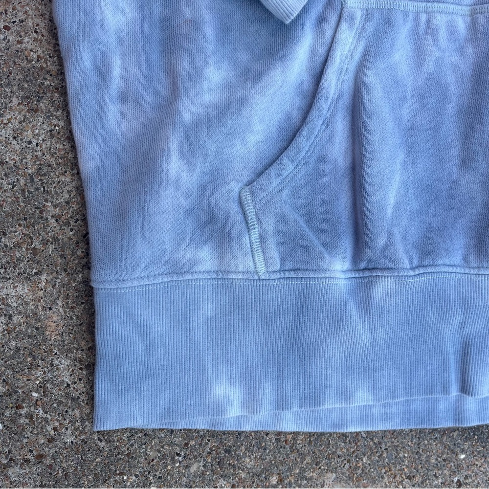 Victoria's Secret Blue Tie-Dye Hoodie long sleeve - Picture 2 of 4